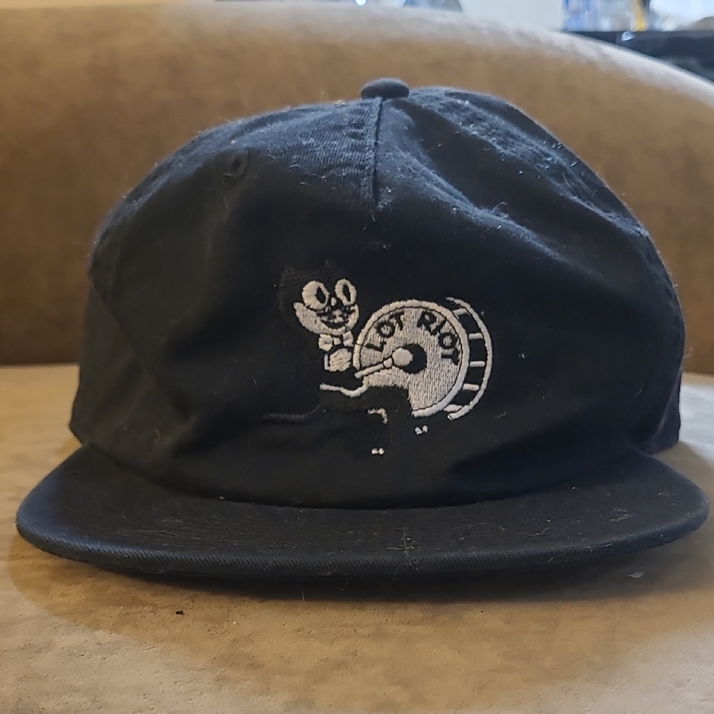 AS Colour Black Five Panel Hat